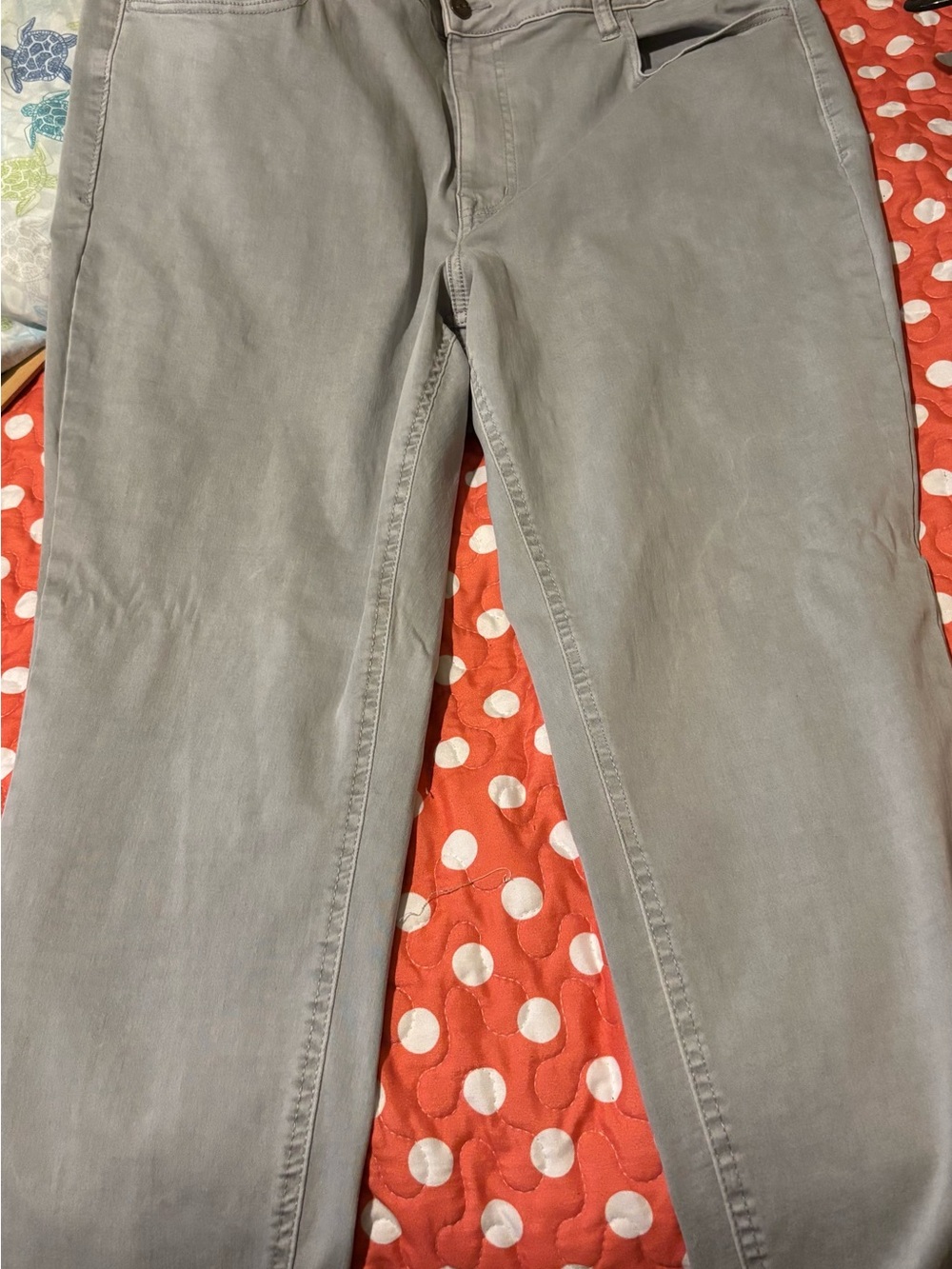 Maurices Light Gray Chinos - Straight Leg